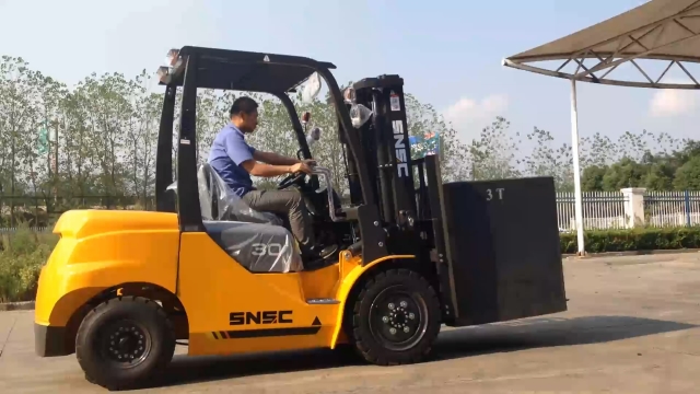 SNSC FD30 FD40 Diesel Forklift to Mauritania