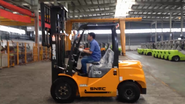 SNSC FD30 Diesel Forklift to Thailand