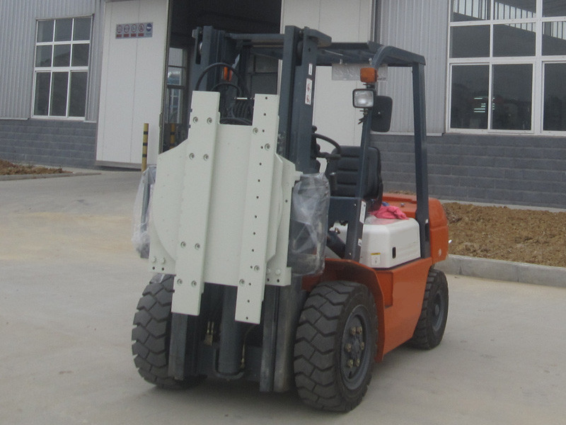 Forklift With Rotator