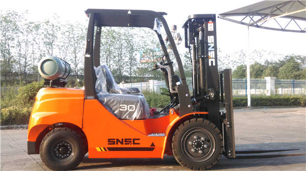 SNSC FL30 3.0T LPG GASOLINE Forklift to Costa Rica