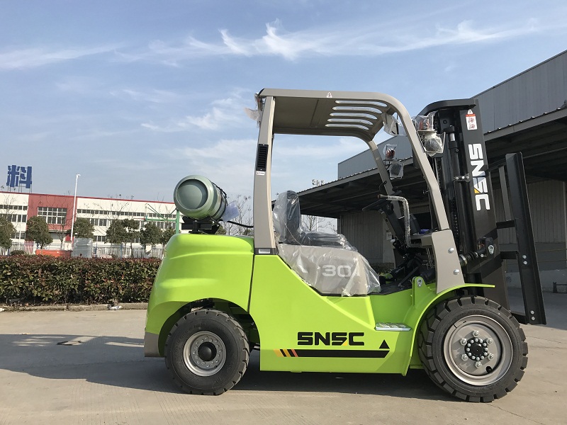 SNSC FL30 3T LPG GAS Forklift Truck to Ecuador