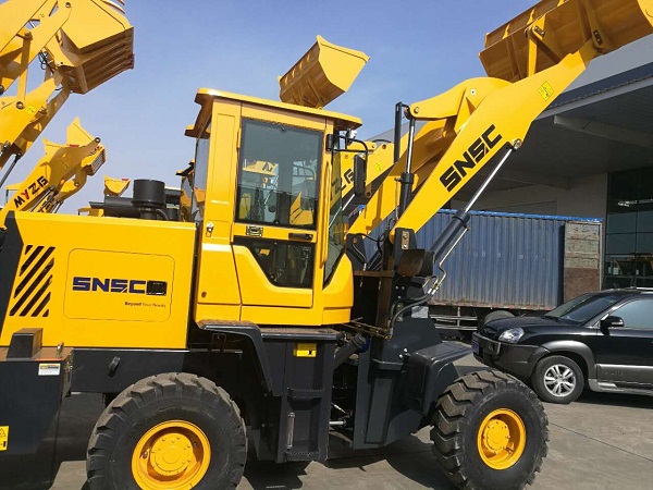 SNSC ZL938E 2T Small Wheel Loader to Thailand