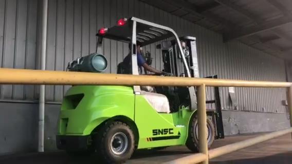 SNSC FL30 3T LPG GAS Forklift Truck to Outer Mongolia