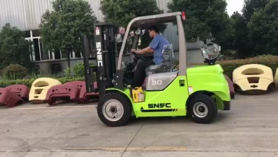 SNSC FL30 3T LPG GAS Forklift Truck to Canada