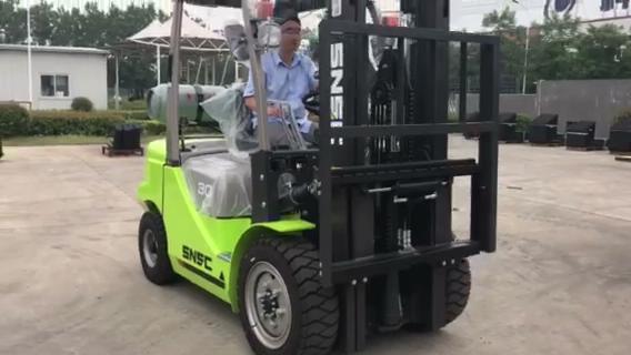 SNSC FL30 3T LPG GAS Forklift Truck to Guatemala