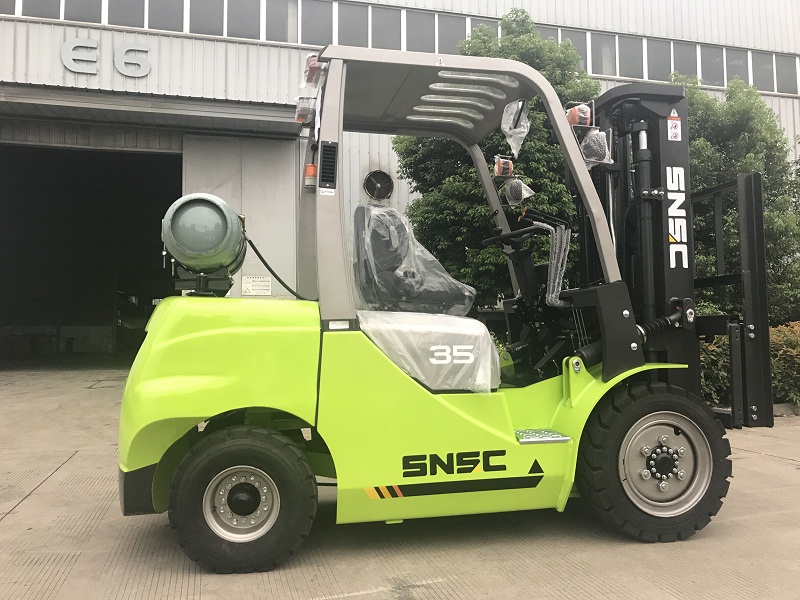 SNSC FL35 3.5T LPG GAS Forklift Truck to Paraguay