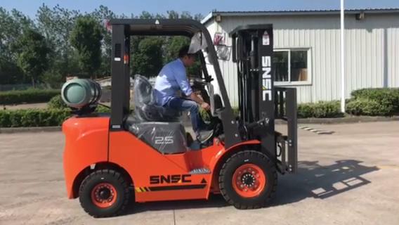 SNSC FL25 2.5T LPG GAS Forklift Truck to Mexico