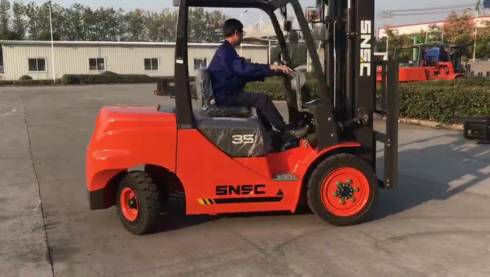 SNSC FD35 3.5T Diesel Forklift Truck to Argentina