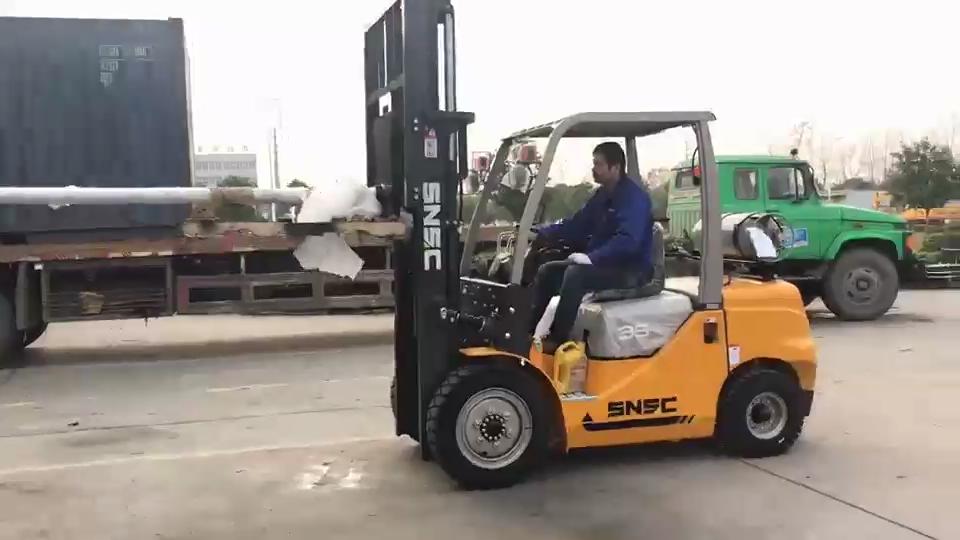 SNSC FL35 3.5T LPG GAS Forklift Truck to Iran