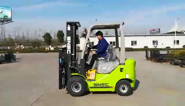 SNSC FL18 1.8T LPG GAS Forklift Truck to Portugal