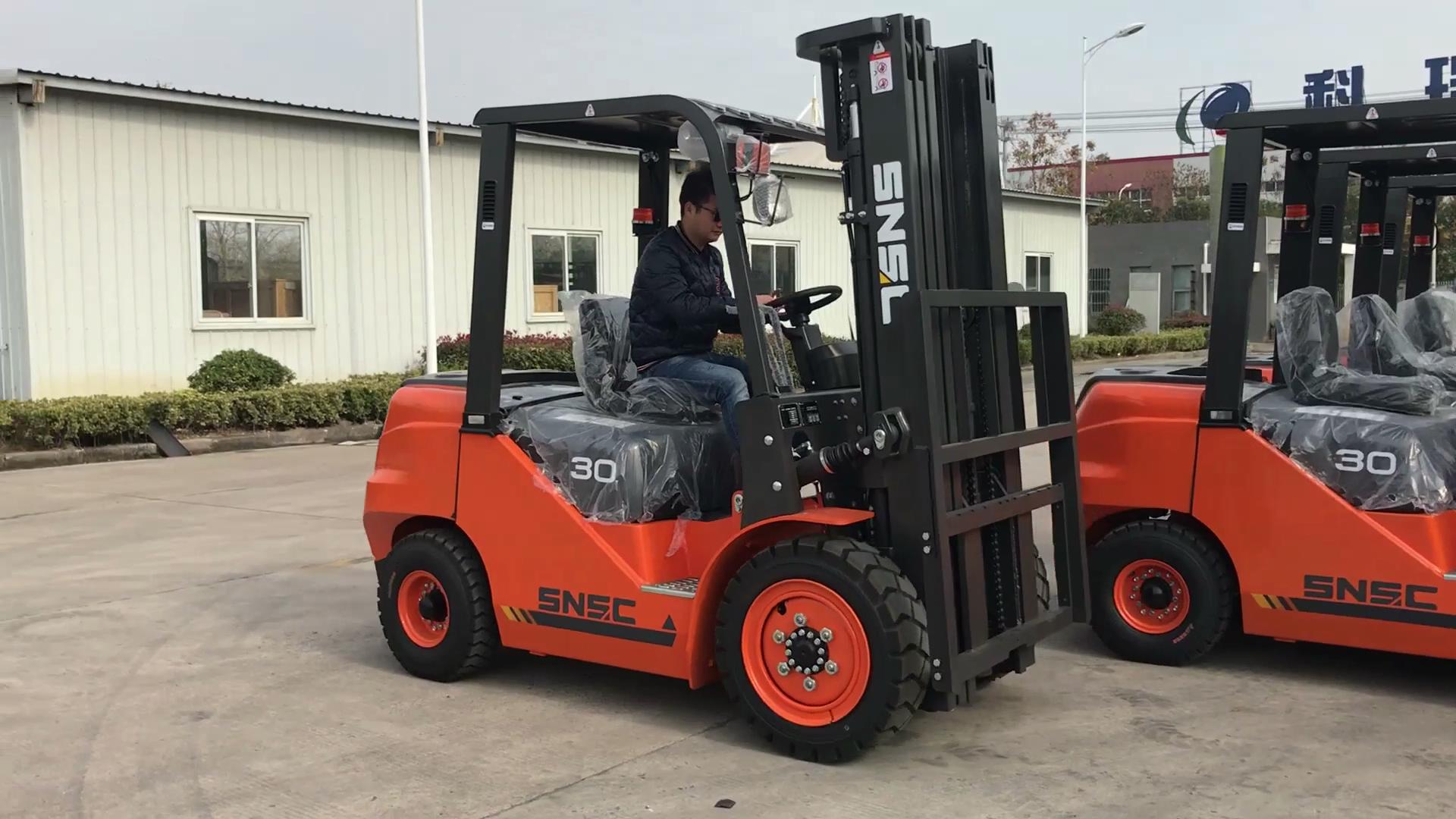 SNSC 5 units FD30 3T Diesel Forklift Truck to Egypt