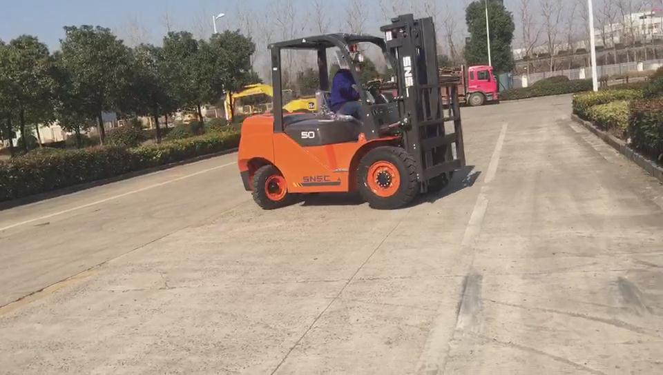 SNSC FD50 5T Diesel Forklift Truck to Russia