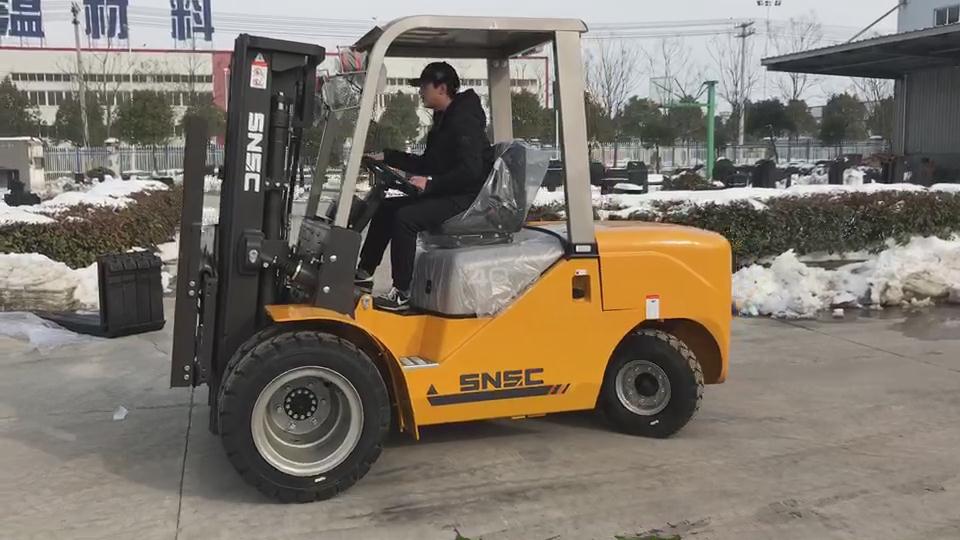 SNSC FD40 4T Diesel Forklift to Ecuador