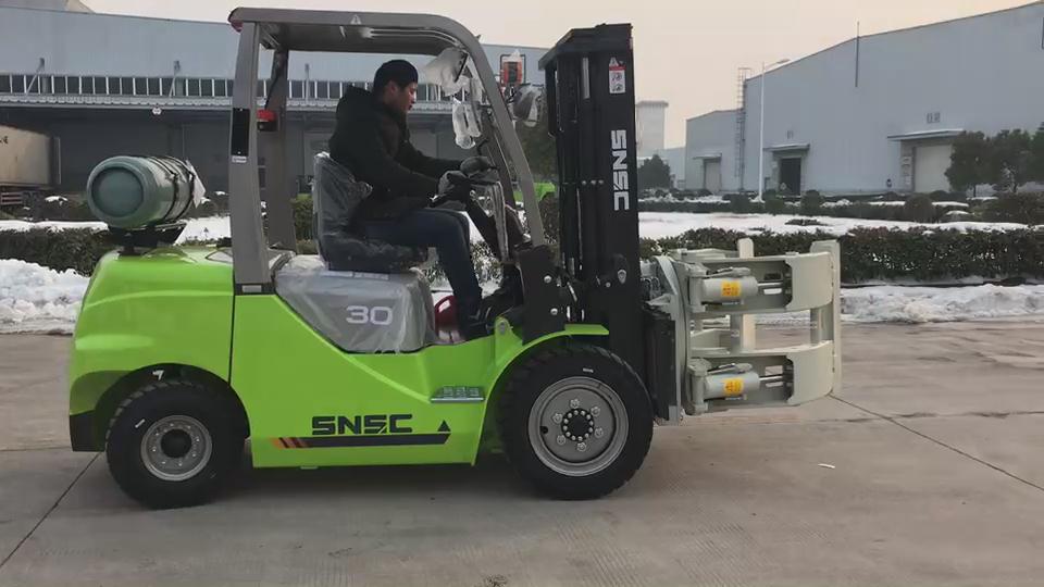 SNSC FL30 3T LPG GAS Forklift Truck to Mongolia