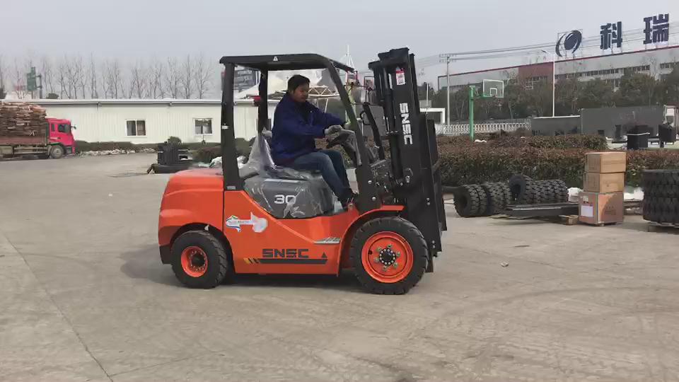 SNSC FD30 3T Diesel Forklift Truck to Guadeloupe