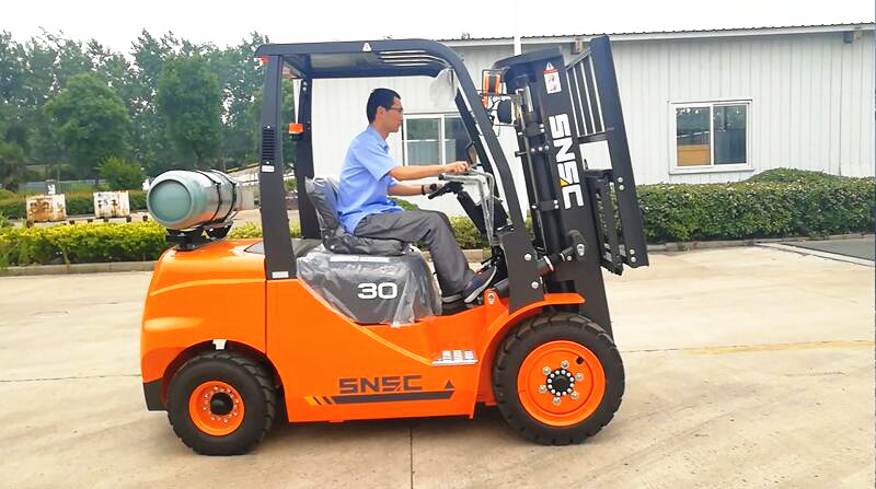 SNSC FL30 3T LPG GAS Forklift Truck to Chile